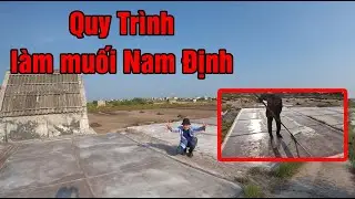 Nghề làm muối ở Hải Lý Hải Hậu Nam Định, product salt in Viet Nam.