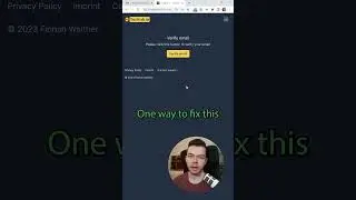 Don&rsquo;t Use Direct Links for Email Verification (Backend) ⚠️