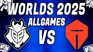 G2 ESPORTS VS TOP ESPORTS ALLGAMES HIGHLIGHTS WORLDS 2025 - LEAGUE OF LEGENDS - PLAYOFFS