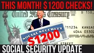 EXACT DATES! $1200 SOCIAL SECURITY STIMULUS CHECKS! IRS | SSI SSDI VA Payments | Social Security Upd
