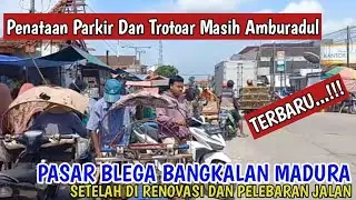 HASIL RENOVASI PASAR BLEGA BANGKALAN MADURA TERBARU