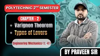 Moment Of Force | Engineering Mechanics |L - 4 Unit - 2 | Polytechnic 2nd Semester | TBB polytechnic