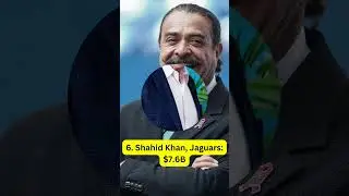 Top 10 Richest NFL Owners #shorts