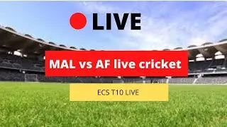 #Dream11 #EUT10 #ECST1OLIVE #t10live #t10 MAL vs AF Live | ECS T10 MALMO | Live Cricket