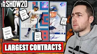 LARGEST CONTRACTS ONLY...MLB THE SHOW 20 DIAMOND DYNASTY
