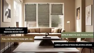 Kushaweaves Vetiver Blinds