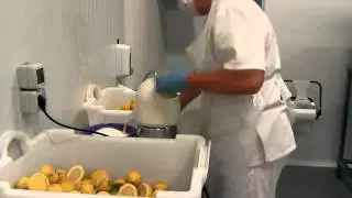 Fabrica zumo fresco,jus fruit frais, fresh juice.
