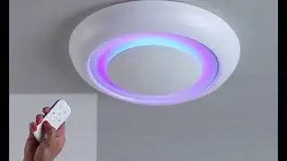 Plafoniera LED 18W dimabil alb Calvin Rabalux 2492