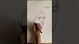 How to Draw 3 4 face | portrait sketching for beginners