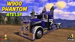 DESCARGAR W900 PHANTOM - ATS 1.57 - GRATIS - AMERICAN TRUCK SIMULATOR