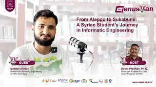 Meet Maheer Ahmad, A Syrian student  || Genusian Podcast Episode 32
