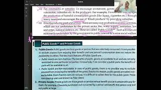 C 1 -  R 2 -  REALLOCATION OF RESOURCES  - OBJECTIVES OF GOVERNMENT BUDGET