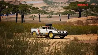 Rally Namibia | In The Savannah | Lancia Stratos | Gravel