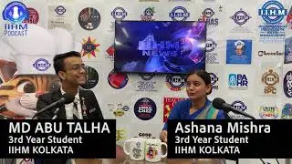 IIHM Podcast Ep31 - Students of IIHM Kolkata talk about their journey in the hospitality industry