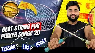 Hundred Power Surge 20 restringing | Best String and Tension explained | Drona's Perspective