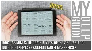 Boox Tab Mini C - In-Depth Review of the 7.8