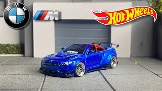 Custom Hotwheels BMW M4 cabriolet