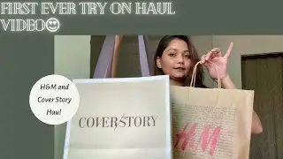 H&M & Cover Story Try on Haul | Haul video | Makeupbysonalporwal