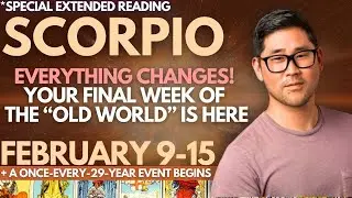 Scorpio - UNBELIEVABLY RARE SPREAD THAT NEVER HAPPENS, I’M STILL 😳 Feb 9-15 Tarot Horoscope