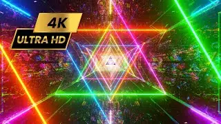 Colorful Stars In VJ Loop Motion Graphics // @3DMotionGraphicsVFX