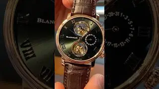 FORGET PATEK PHILIPPE: Blancpain Villeret Tourbillon Carrousel, true #hautehorlogerie
