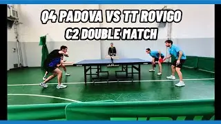TABLE TENNIS DOUBLE | TT Q4 PADOVA C2 B VS TENNIS TAVOLO ROVIGO 