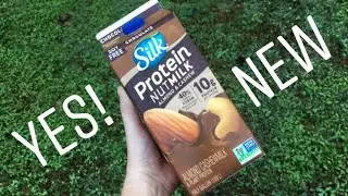 NEW SILK CHOCOLATE PROTEIN NUTMILK REVIEW // Non-dairy Soy Free Nut Plant Milk // 2018 VIDEO