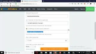 STORE XSS on rotogrinders