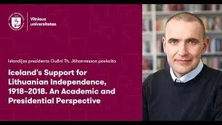 Lecture by the president of Iceland Gu&eth;ni Th. J&oacute;hannesson
