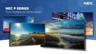 P Series Large-Screen LCD Displays | NEC Display Solutions