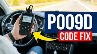 How To Fix P009D Code - Fuel Pressure Relief Control Circuit High Voltage Diagnosis