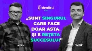 AȘA TRANSFORMI PASIUNEA &Icirc;N MISIUNE. DR. DANIEL V&Icirc;LCIOIU | #IDEATICU&rsquo;