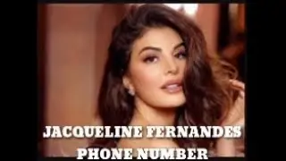 Jacqueline Fernandes phone number