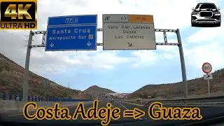 TENERIFE | From San Eugenio (Costa Adeje) to Guaza 🚘 Autumn 2021 | Driving Tour [4K]