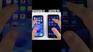 ☠📲IPHONE X VS HUAWEI MATE 10 SPEED TEST!!☠📲