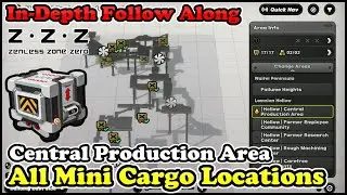 Central Production Area All Mini Cargo Trucks | Zenless Zone Zero 2.0