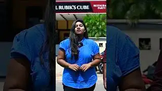 Rubix cube restaurant public talk 🍜#youtubeshorts #foodvlogs #kakinada