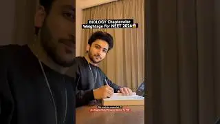 БИОЛОГИЯ: весовые коэффициенты по главам для NEET 2026😱🔥 #neet2026 #neet #биология #neetmotivatio...