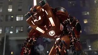 Marvel's Avengers: Enter: The Avengers (Iron Man) Supernatural outfit Halloween Gameplay