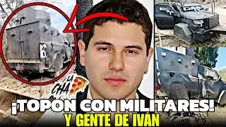 MILITARES SE TOPAN CON CONVOY 