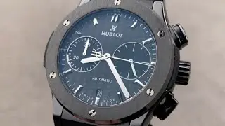 Hublot Classic Fusion Chronograph Black Magic 521.CM.1771.RX Hublot Watch Review