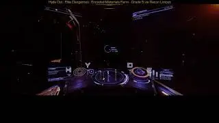Elite Dangerous - Encoded Materials farm - Science Vessel scanning in non-Anarchy systems