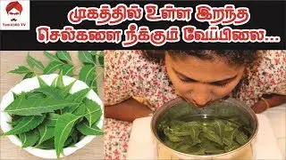 #Facial முகத்தில் உள்ள இறந்த செல்களை நீக்கும் வேப்பிலை || How to make Steam Facial at Home ||