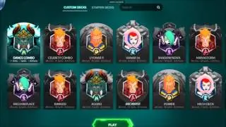 [Duelyst] Zoochz - Dance of Dreams Combo Part I