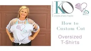 How to Custom Cut Tshirt, Version 1