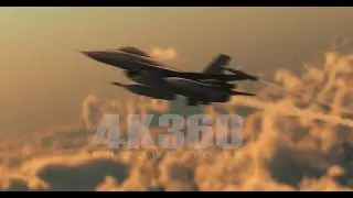 Royalty free 4K stock footage of fighter jets flying with smoke trails. Alpha channel included.