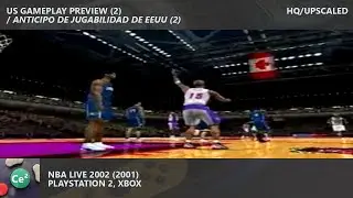 NBA Live 2002 | PS2/Xbox | 2001 | Video Game US Gameplay Preview (2) | HQ/Upscaled