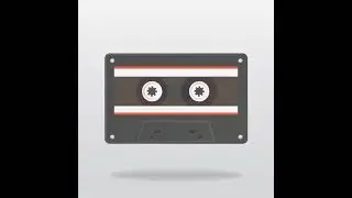animation of motion graphics cassettes