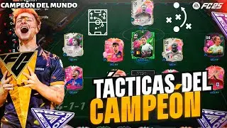 TÁCTICAS META DEL NUEVO CAMPEÓN FC25 Pro World Championship