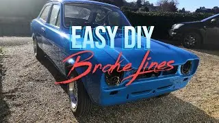MK1 Escort Restoration - Brake Lines